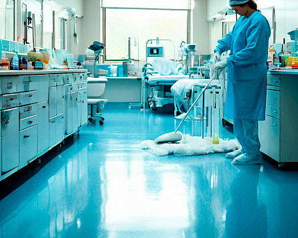 Уборка в медицинских помещениях